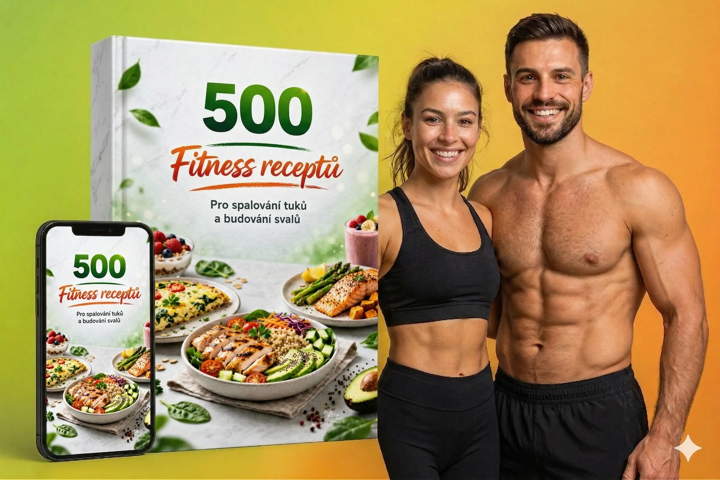 500 fitness receptů - Kuchařka